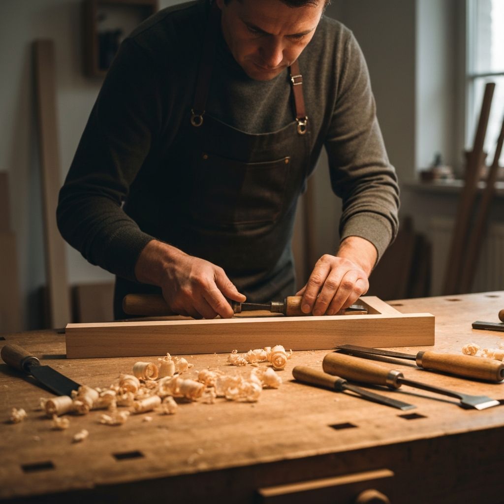Workshop tools and materials