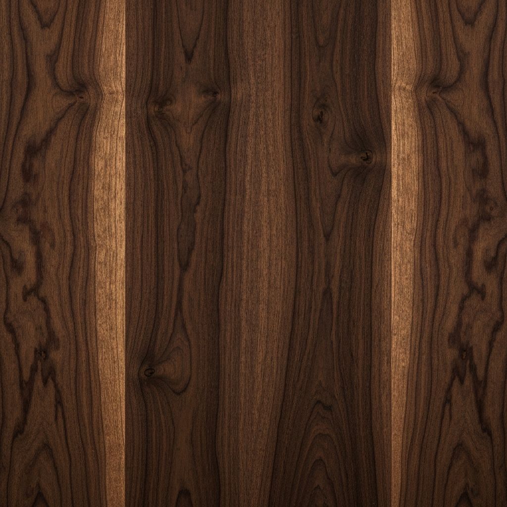 Sisau (Sheesham) wood grain showing darker, more dramatic patterns